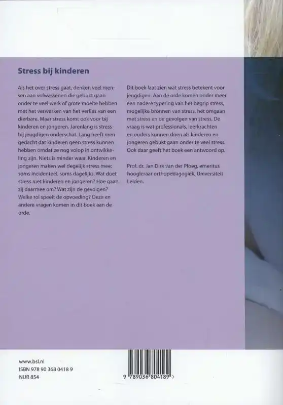 STRESS BIJ KINDEREN