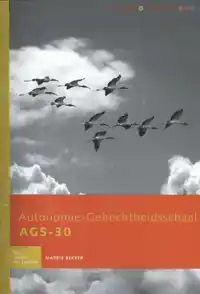 AUTONOMIE-GEHECHTHEIDSSCHAAL (AGS 30) - HANDLEIDING
