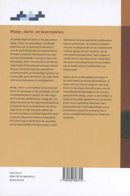 MAAG-, DARM-EN LEVERZIEKTEN