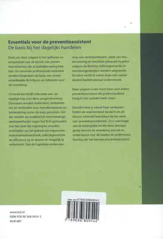 ESSENTIALS VOOR DE PREVENTIEASSISTENT