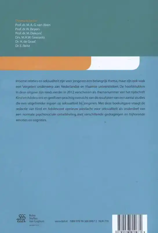 INTIEME RELATIES EN SEKSUALITEIT