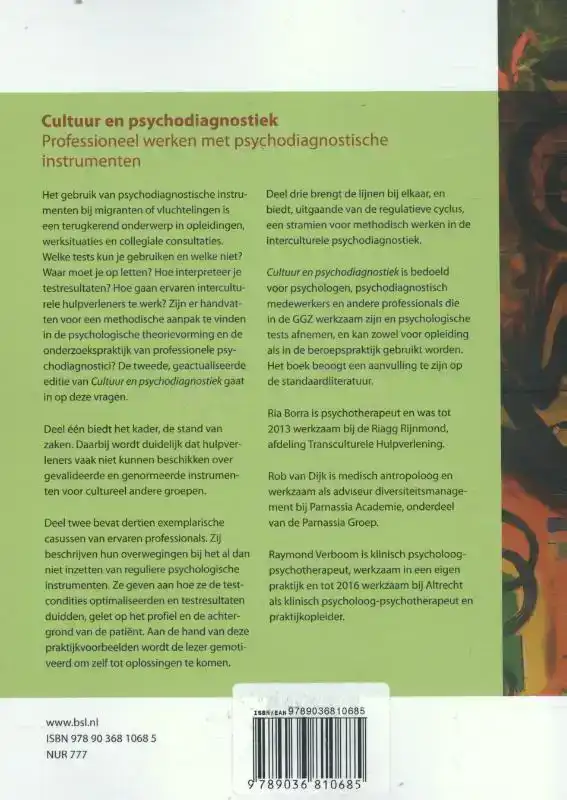 CULTUUR EN PSYCHODIAGNOSTIEK