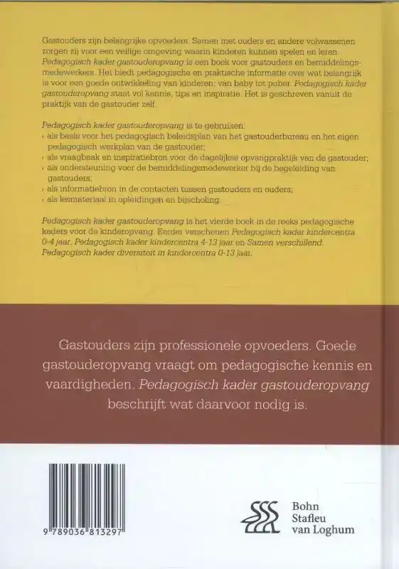 PEDAGOGISCH KADER GASTOUDEROPVANG