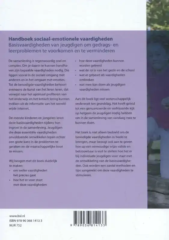 HANDBOEK SOCIAAL-EMOTIONELE VAARDIGHEDEN