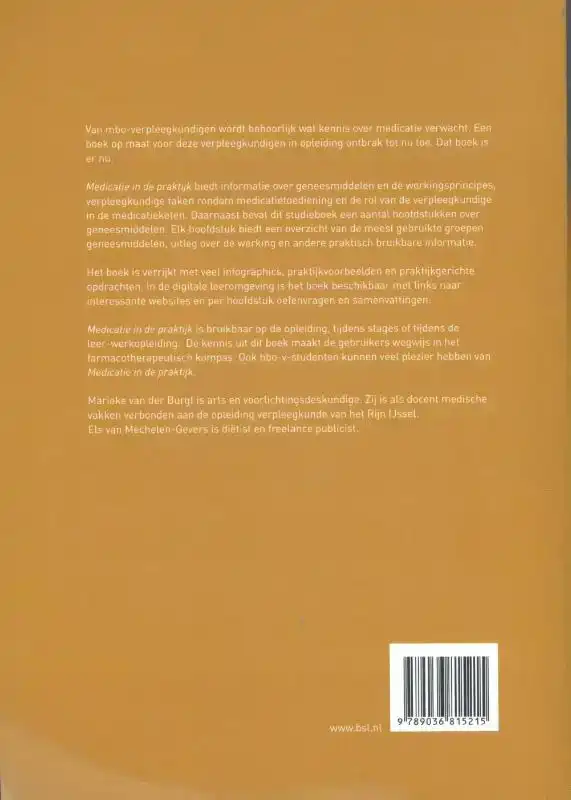 MEDICATIE IN DE PRAKTIJK