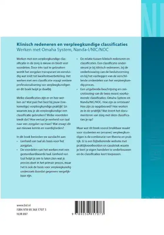 KLINISCH REDENEREN EN VERPLEEGKUNDIGE CLASSIFICATIES