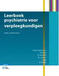 LEERBOEK PSYCHIATRIE VOOR VERPLEEGKUNDIGEN