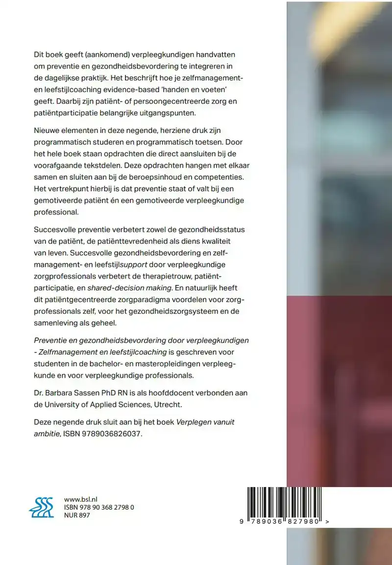 PREVENTIE EN GEZONDHEIDSBEVORDERING DOOR VERPLEEGKUNDIGEN