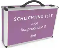SCHLICHTING TEST VOOR TAALPRODUCTIE 3 - COMPLETE SET