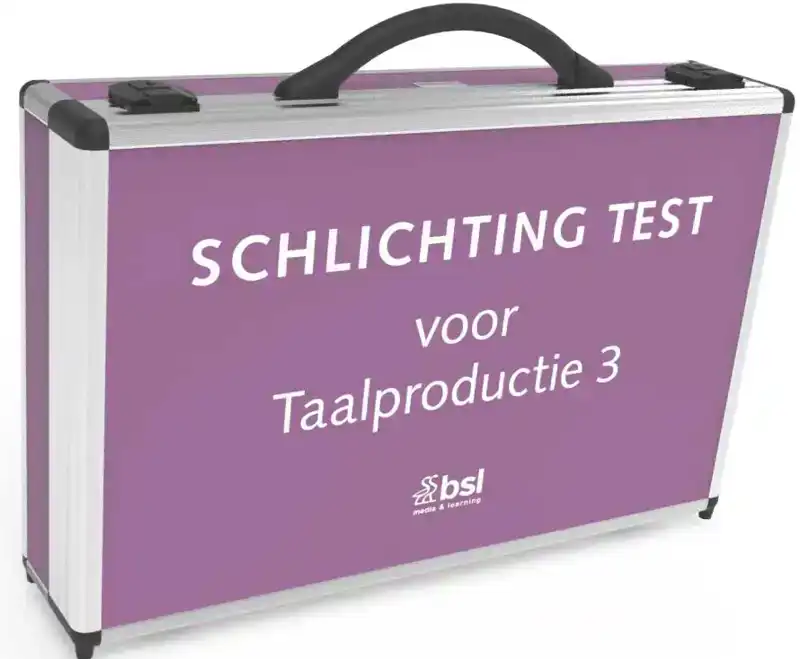 SCHLICHTING TEST VOOR TAALPRODUCTIE 3 - COMPLETE SET