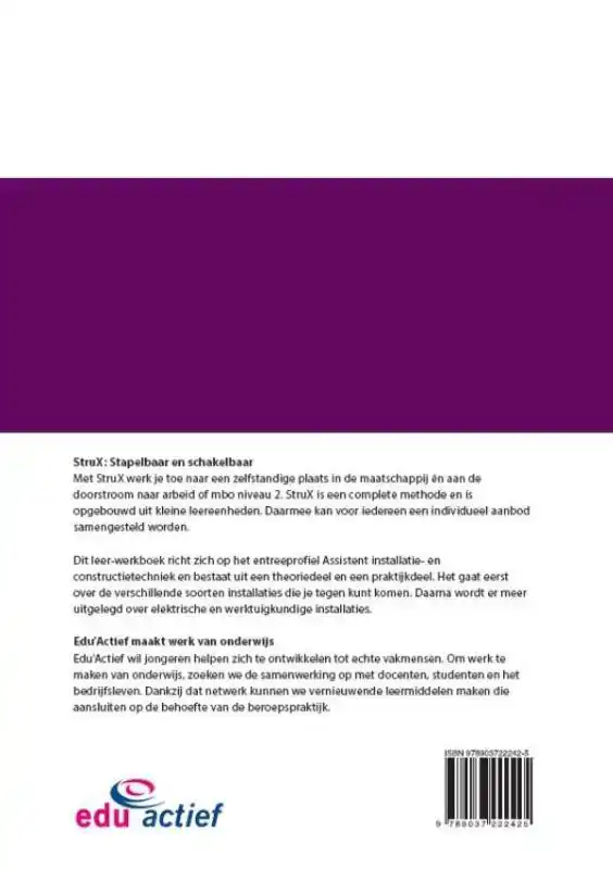 ASSISTENT INSTALLATIE- EN CONSTRUCTIETECHNIEK