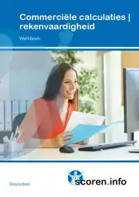 COMMERCIELE CALCULATIES REKENVAARDIGHEID | EDITIE 2019