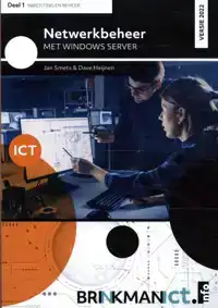 NETWERKBEHEER MET WINDOWS SERVER 2022