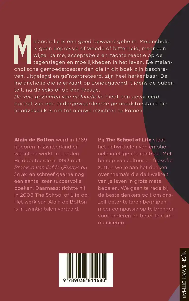 DE VELE GEZICHTEN VAN MELANCHOLIE