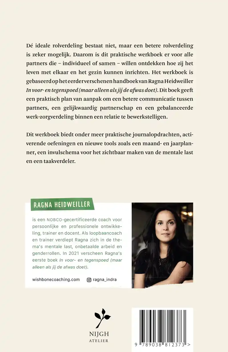 WERKBOEK VOOR DE IDEALE ROLVERDELING