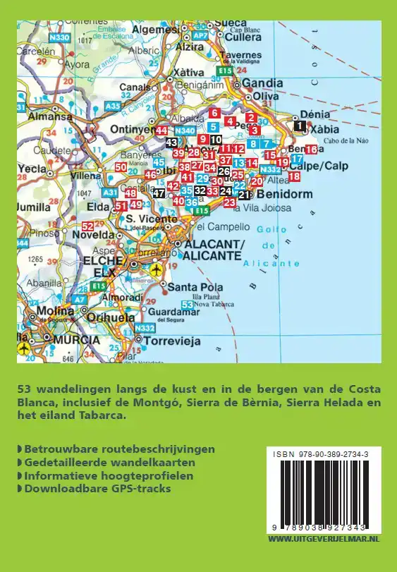 ROTHER WANDELGIDS COSTA BLANCA