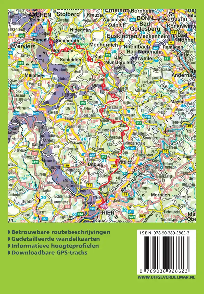 ROTHER WANDELGIDS EIFELSTEIG