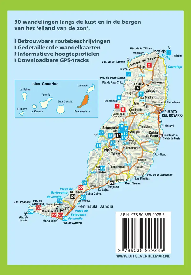 ROTHER WANDELGIDS FUERTEVENTURA