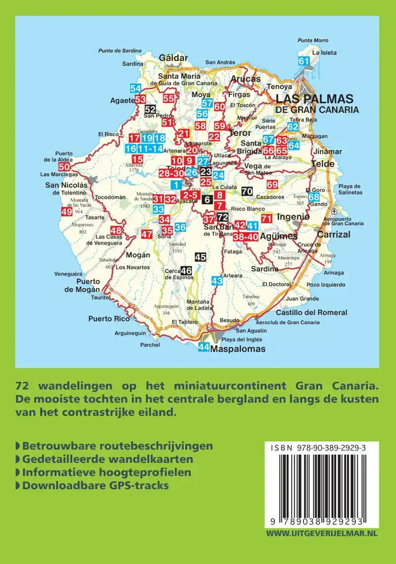 ROTHER WANDELGIDS GRAN CANARIA