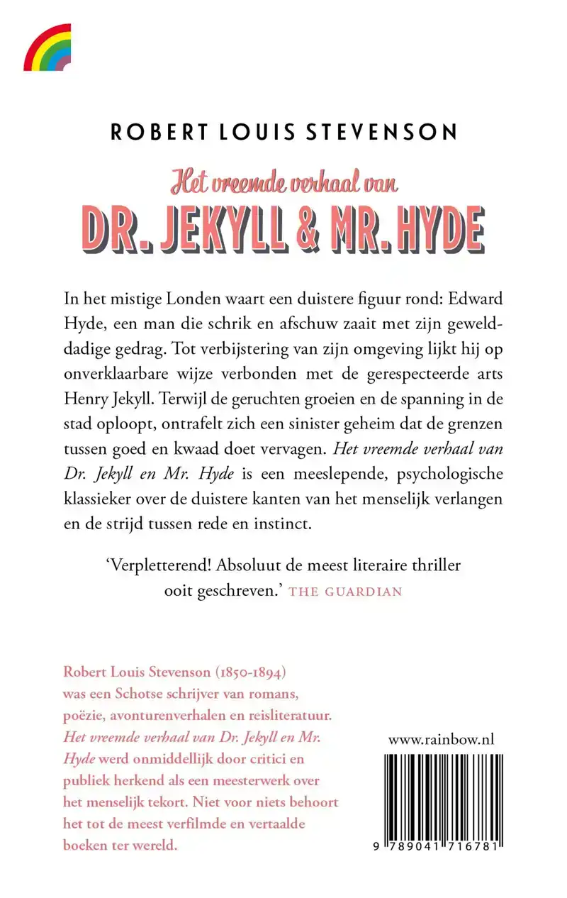 HET VREEMDE VERHAAL VAN DR. JEKYLL EN MR. HYDE