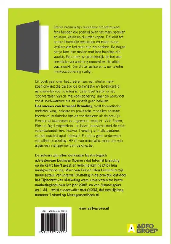 HET SUCCES VAN INTERNAL BRANDING
