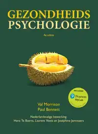 GEZONDHEIDSPSYCHOLOGIE