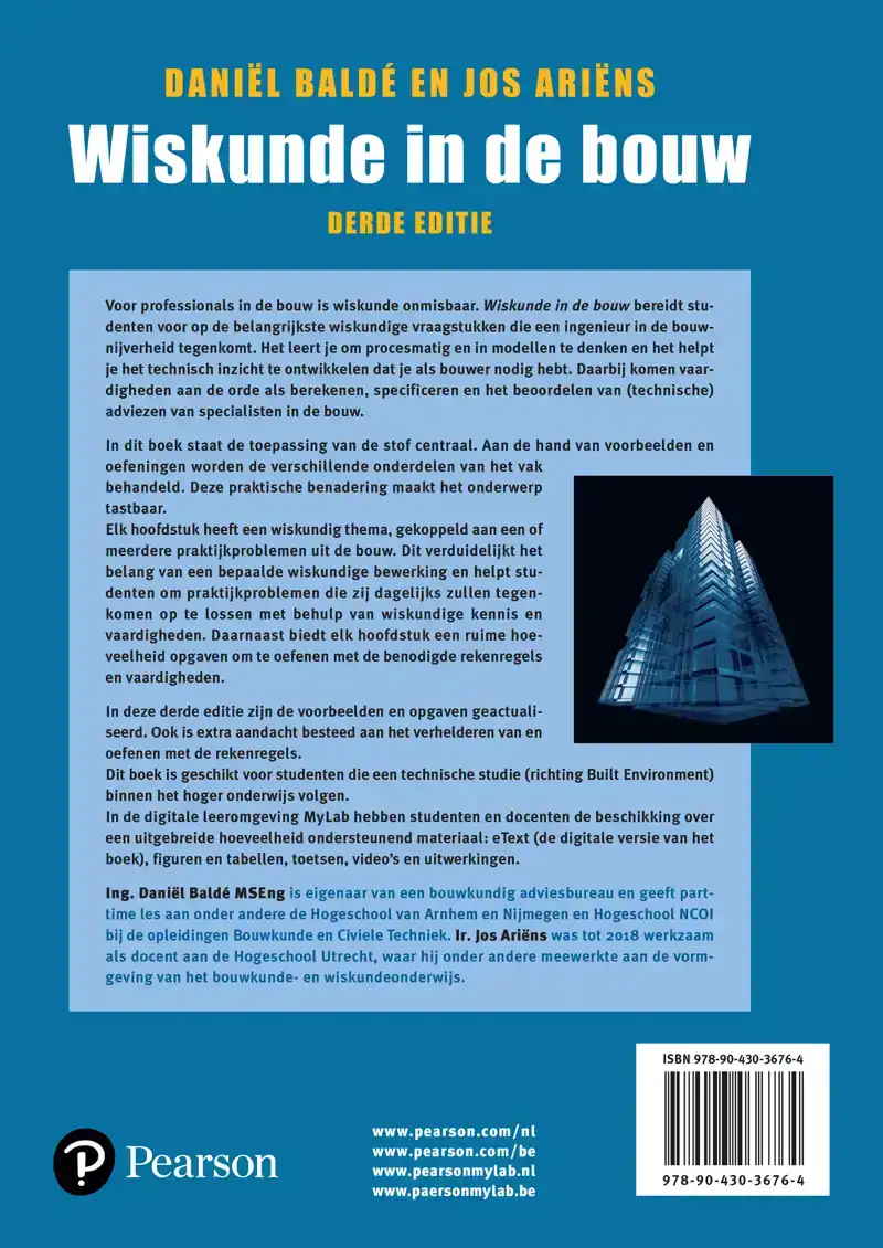 WISKUNDE IN DE BOUW