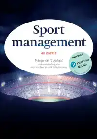 SPORTMANAGEMENT, 4E EDITIE MET MYLAB NL TOEGANGSCODE
