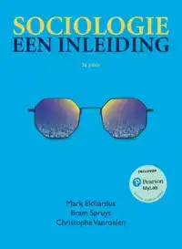 SOCIOLOGIE, EEN INLEIDING, 3E EDITIE MET MYLAB NL TOEGANGSCO