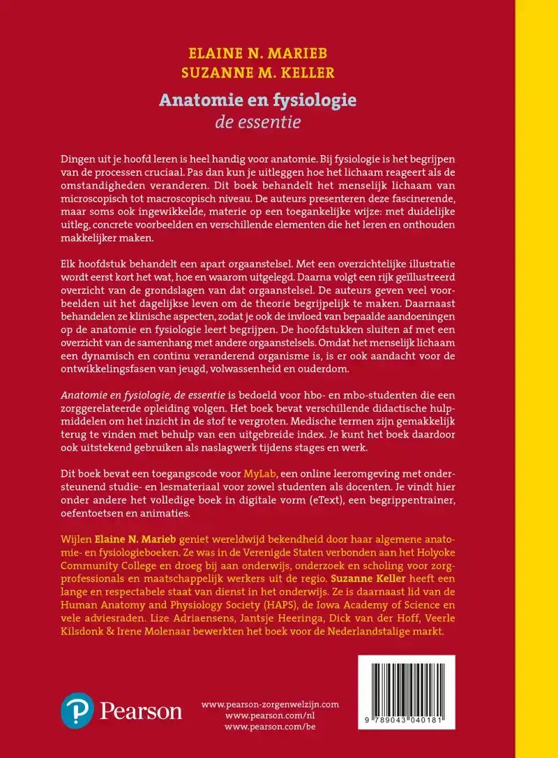 ANATOMIE EN FYSIOLOGIE, DE ESSENTIE