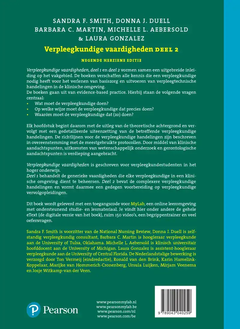 VERPLEEGKUNDIGE VAARDIGHEDEN