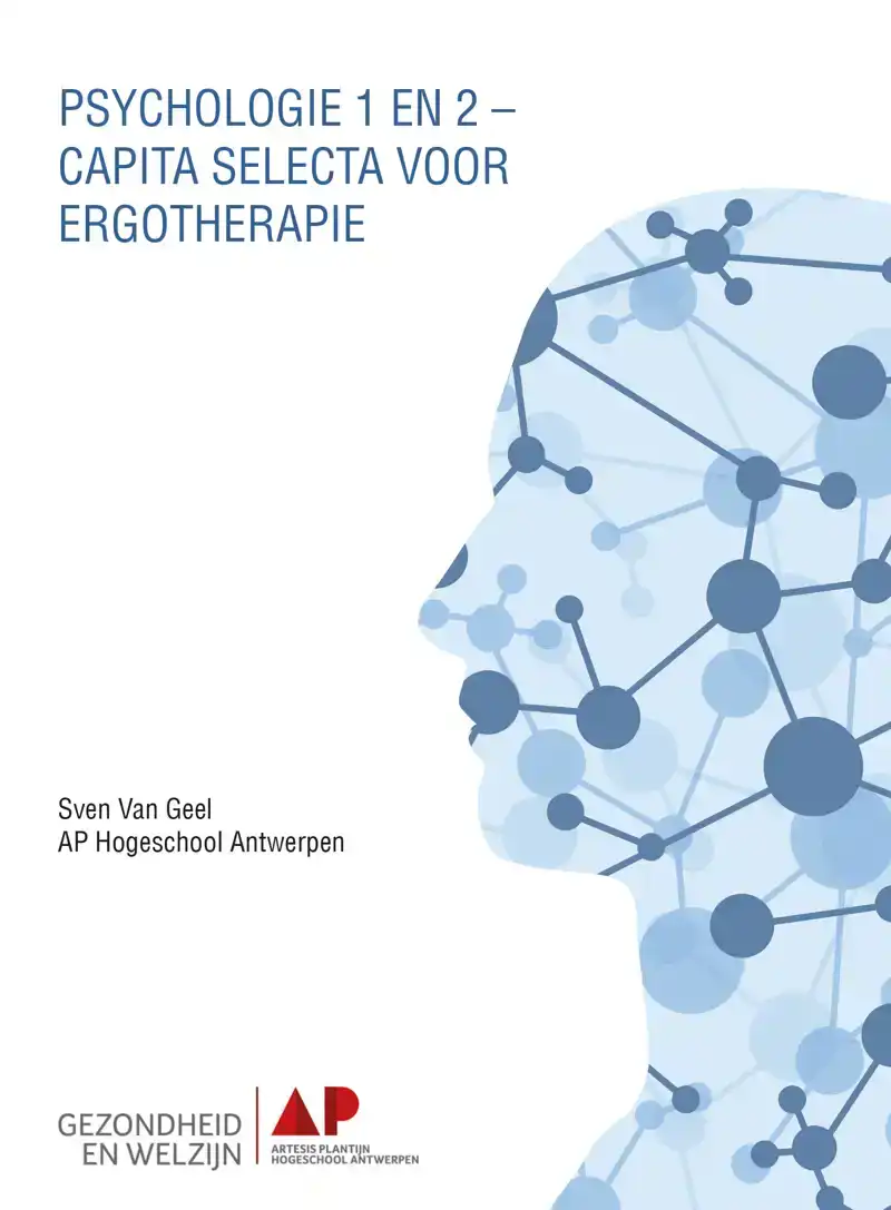 PSYCHOLOGIE 1 EN 2 - CAPITA SELECTA VOOR ERGOTHERAPIE