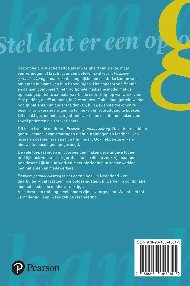 POSITIEVE GEZONDHEIDSZORG