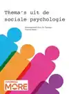 THEMA'S UIT DE SOCIALE PSYCHOLOGIE