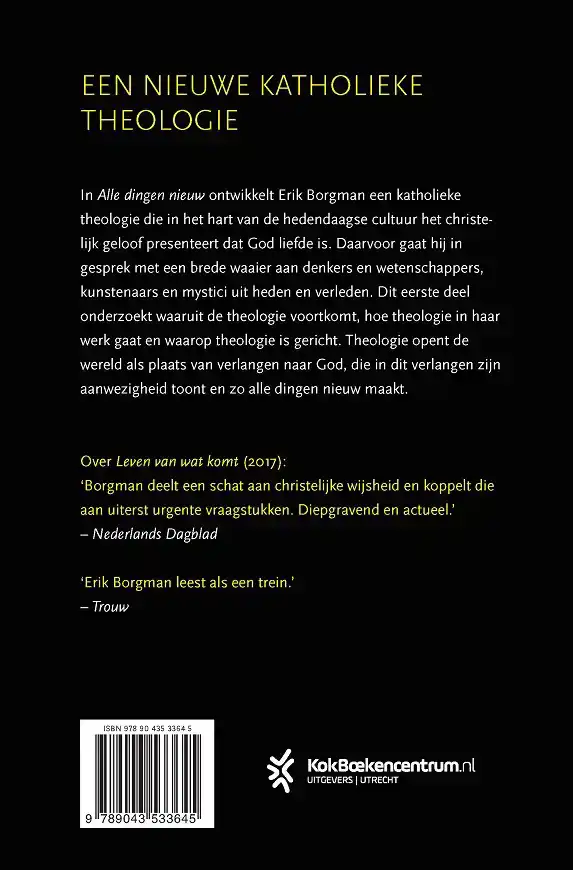 ALLE DINGEN NIEUW I: INLEIDING EN INVOCATIO