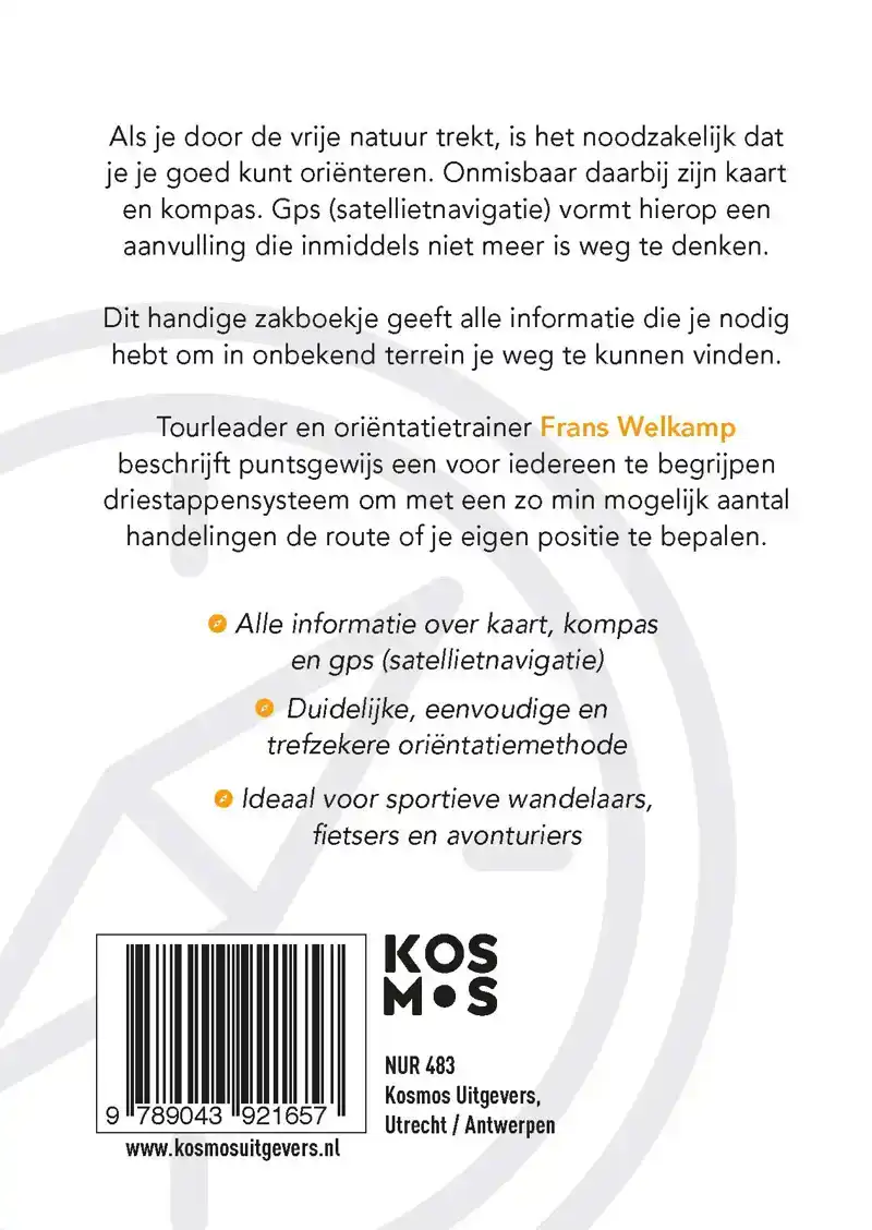 ZAKBOEK KAART KOMPAS GPS