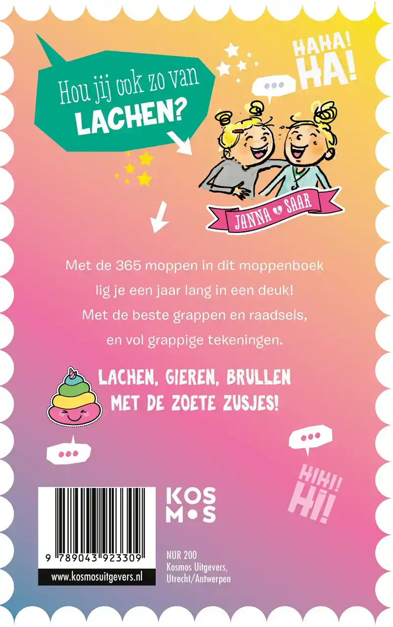 DE ZOETE ZUSJES MOPPENBOEK