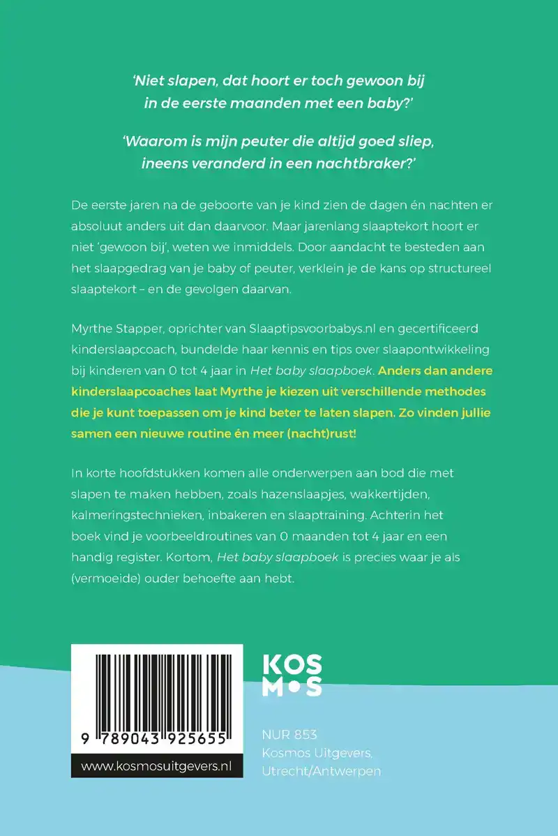 HET BABY SLAAPBOEK