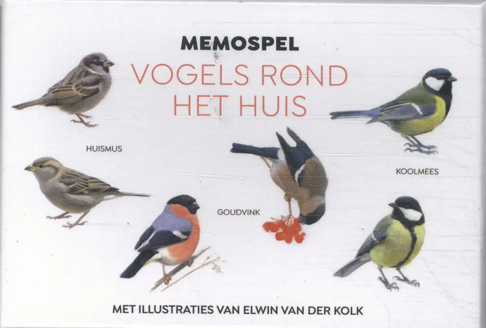 VOGELS ROND HET HUIS - MEMOSPEL