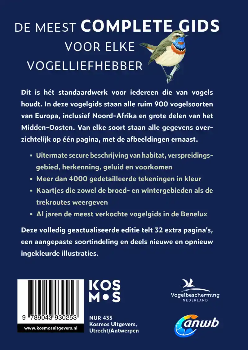 ANWB VOGELGIDS VAN EUROPA