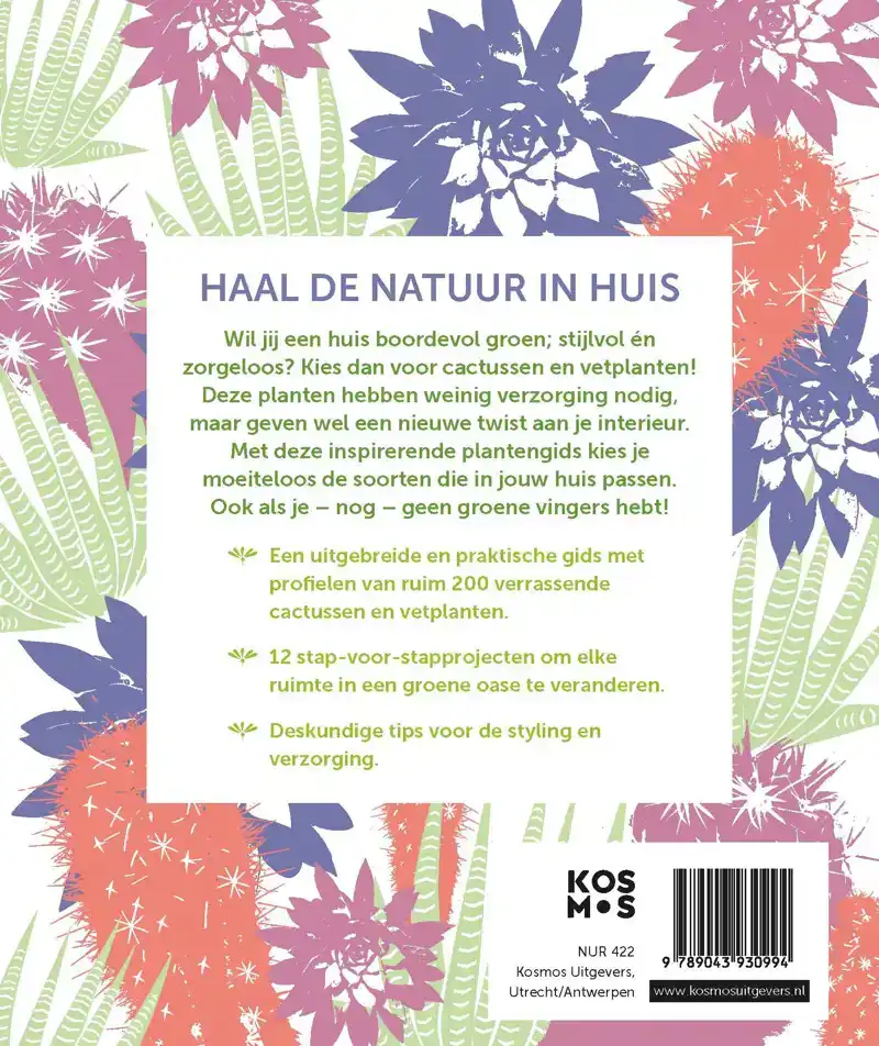 HET CREATIEVE CACTUS EN VETPLANTEN BOEK