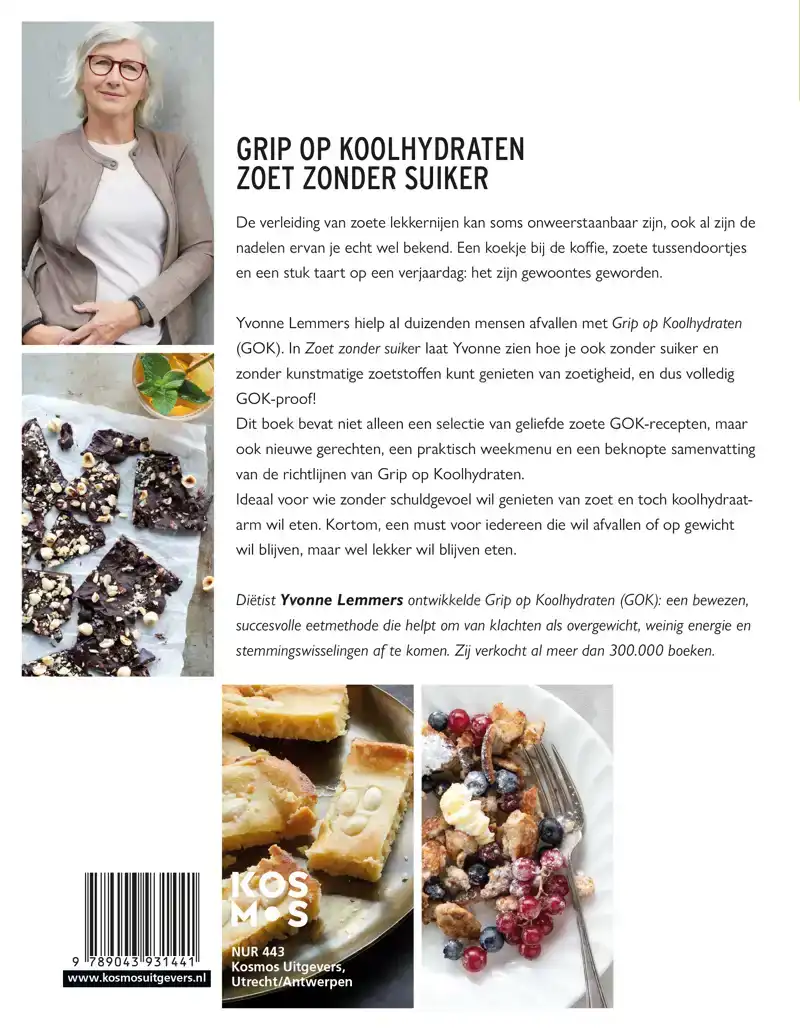 GRIP OP KOOLHYDRATEN - ZOET ZONDER SUIKER