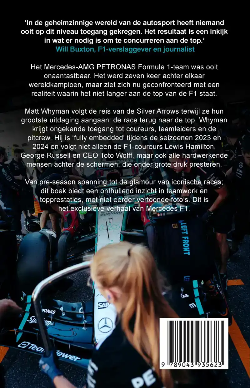 INSIDE MERCEDES F1