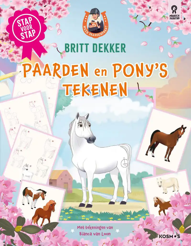 STAP VOOR STAP PAARDEN EN PONY'S TEKENEN