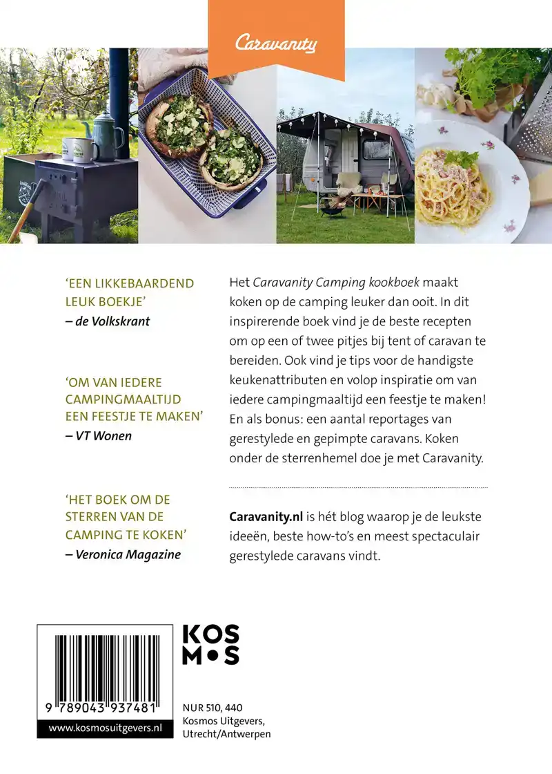 CARAVANITY - CAMPING KOOKBOEK