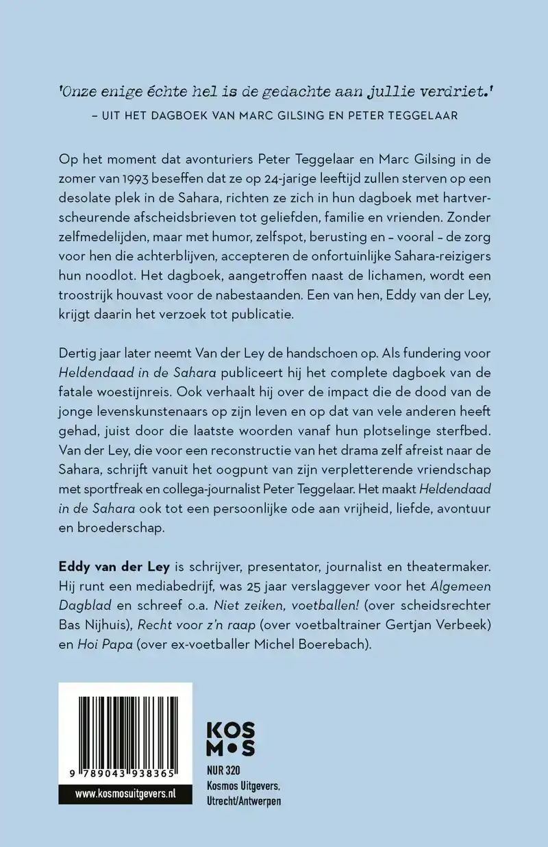 HELDENDAAD IN DE SAHARA