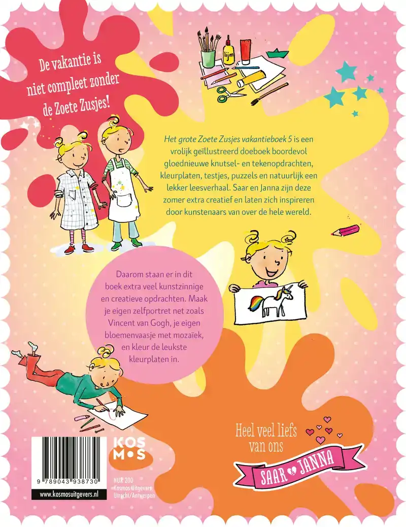 HET GROTE ZOETE ZUSJES VAKANTIEBOEK 5