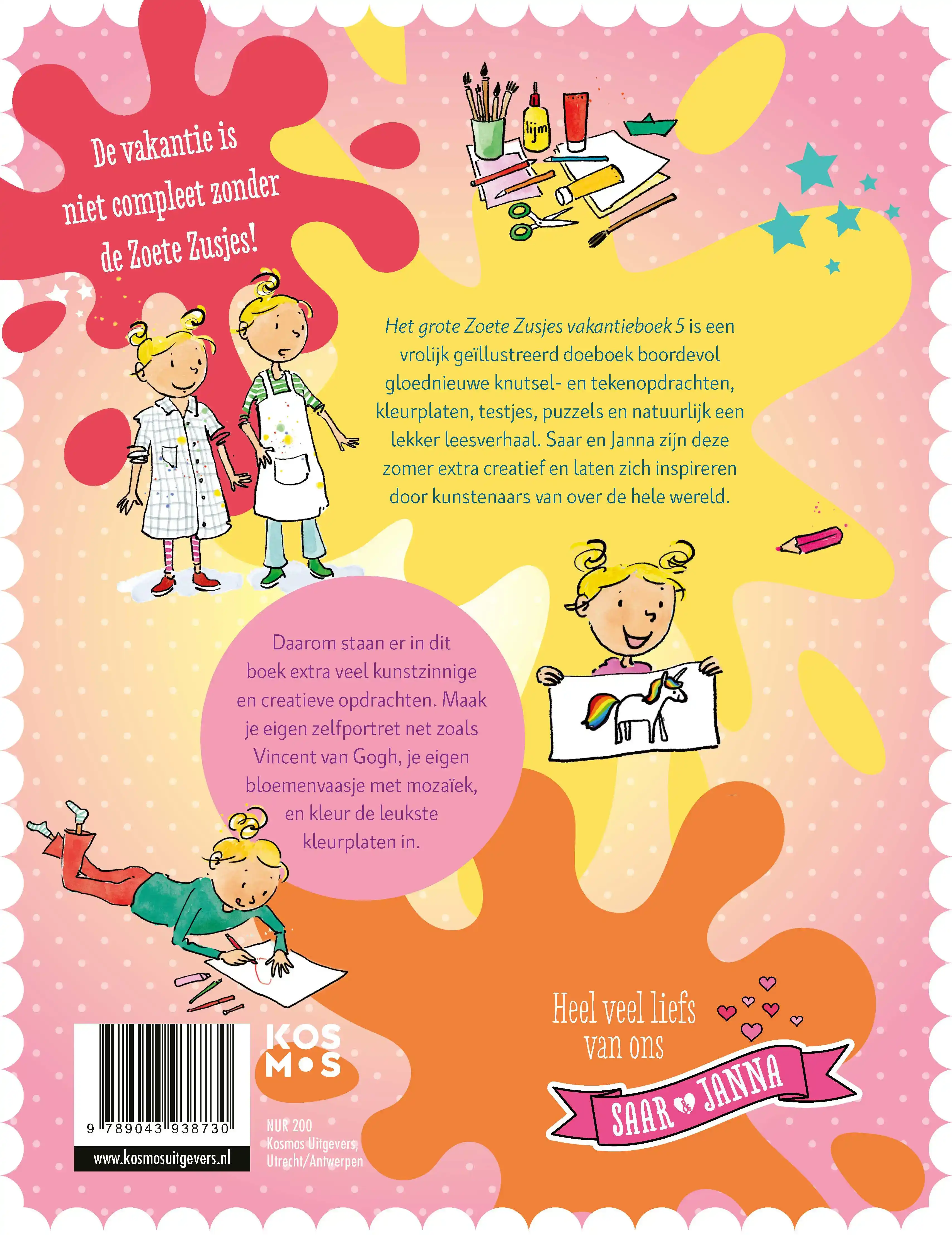 HET GROTE ZOETE ZUSJES VAKANTIEBOEK 5