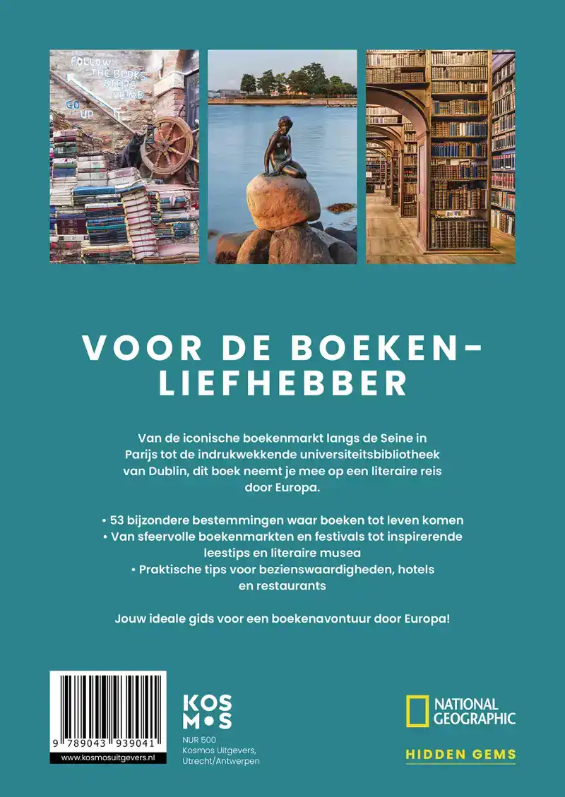 BOOK LOVERS ESCAPES - 53 EUROPESE BESTEMMINGEN VOOR EEN LITE
