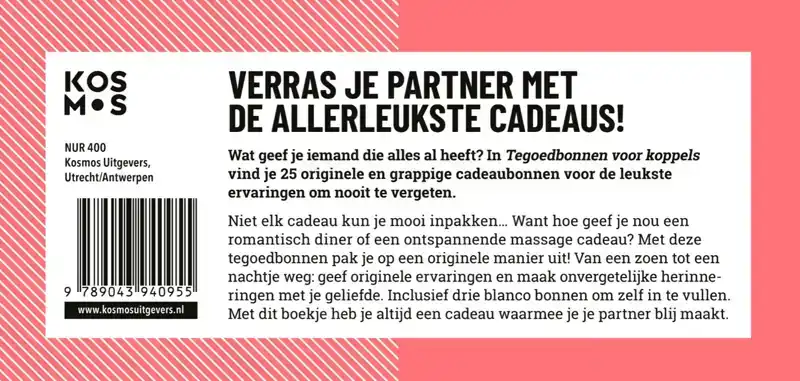 TEGOEDBONNEN VOOR KOPPELS